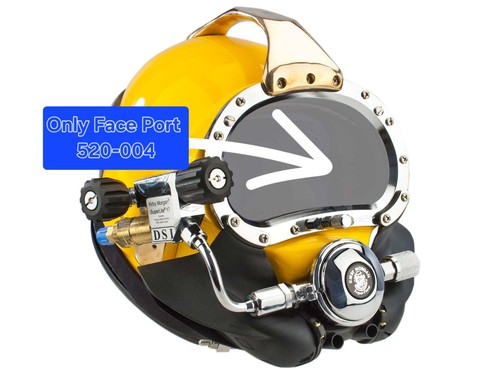 Kirby morgan helmet - face, port