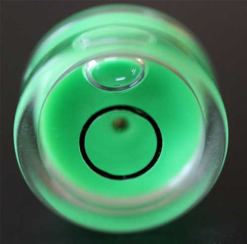 Niveau bulle circulaire - niveau, à