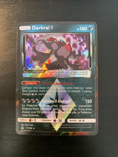 Carte pokémon darkrai - pokémon, :