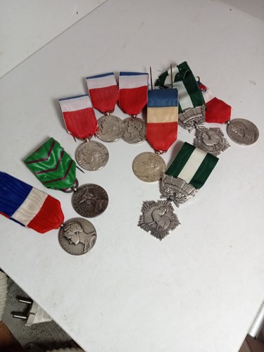 Lot médaille argent a - argent,
