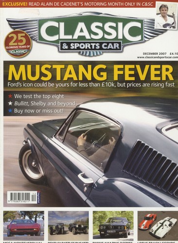 Classic and sportscar 2007 - and, 12/2007