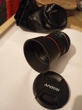 Andoer Compatible Canon EOS DSLR Fit EF 85mm f/1.8 Full Frame Lens for Canon