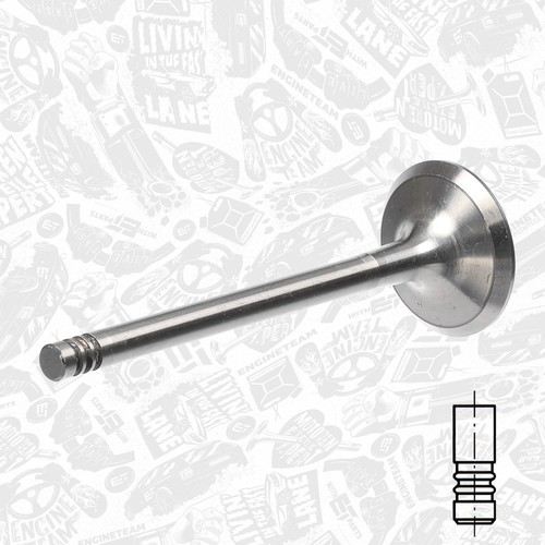 Soupape admission audi vw - soupape,