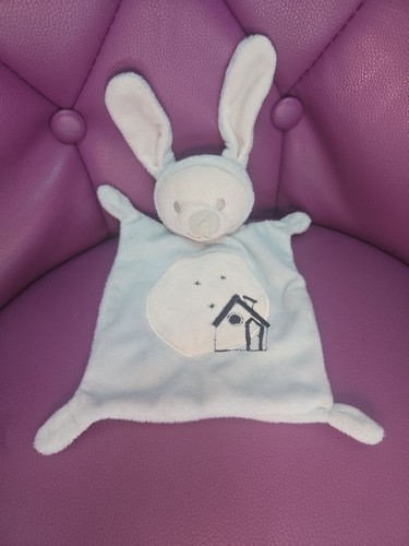 Doudou lapin plat - doudou,