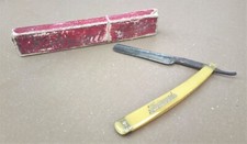 Coupe choux chou KABRAND SOLIGEN 464 + boite barbier old straight razor barber