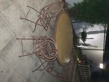 tables et 6 chaises de terrasse