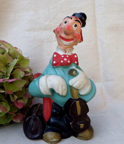 Tirelire vintage clown - tirelire,