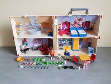 Playmobil 5167 Maison Transportable Family Fun Presque Complète Figurines Bonus