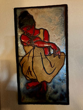 Tableau mural en céramique