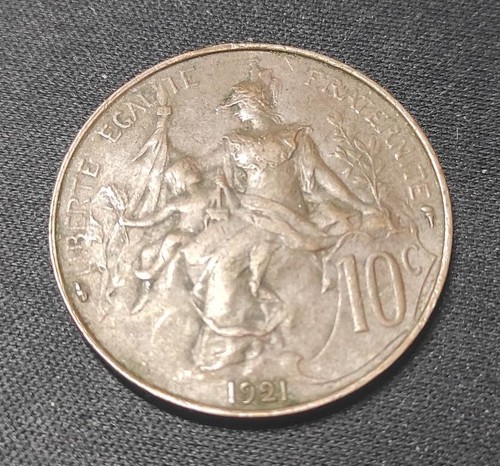 Rare france pièce 10 - france, de