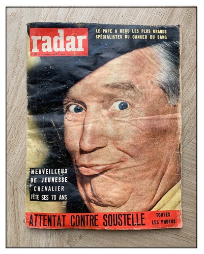 Magazine journal radar - journal, 1958