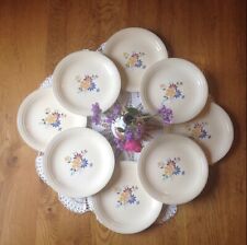 8 Assiettes À Dessert Et Plat Yolande De Moulin Des Loups