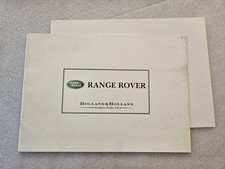 1997 1st RANGE ROVER Brochure