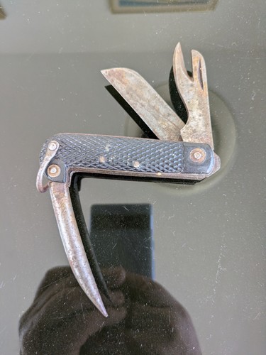 Ancien couteau pliant pièce - couteau, 3