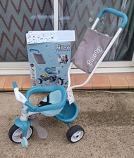 Vélo enfant Tricycle - SMOBY Be Move Confort Bleu - (de 10 mois à 3 ans)