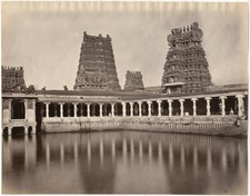 Photo Albuminé Inde Madurai