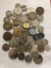 Important lot de jetons dont