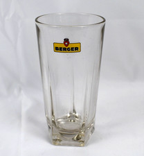 ANCIEN ET GRAND VERRE PUBLICITAIRE ANIS BERGER PASTIS ANNEES 1950/60