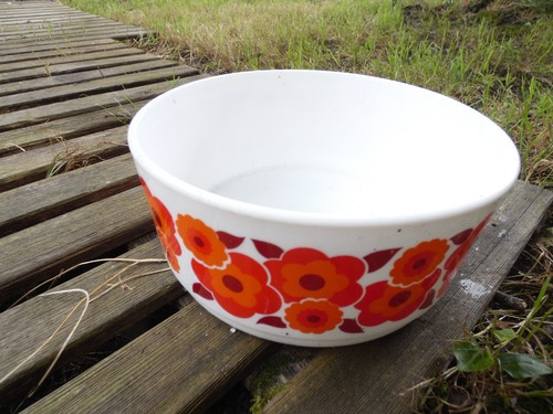 Plat saladier arcopal vintage - plat,