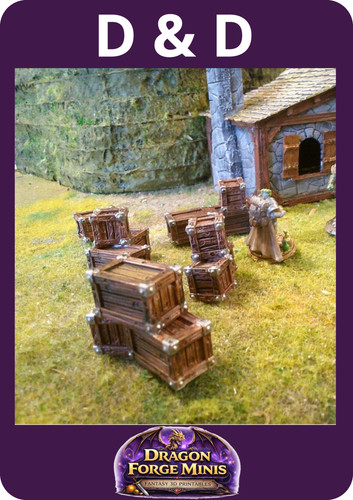 Caisses figurine donjons et - ,,