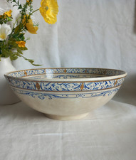 ? Grand saladier ancien Creil & Montereau – Modèle “Colbert” – fin XIXᵉ siècle