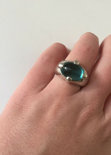 Belle bague argent et - belle,