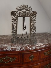 Superbe énorme ancien cadre