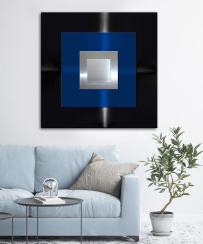 Original abstrait métal - original,