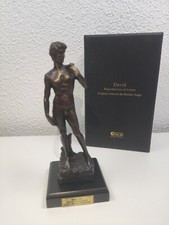 Sculpture statue David d'après Michel-Ange, reproduction en bronze