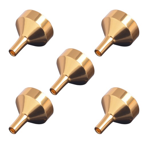 5pcs mini entonnoirs métal - 5pcs, en