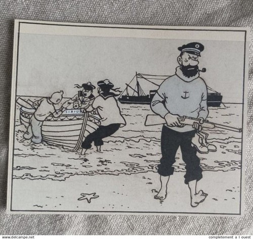 Tintin fac similé case - tintin, fac-similé