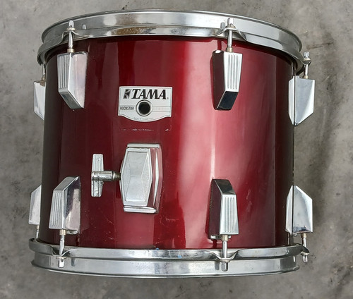 Tama rockstar red tom drum - rockstar, 12"