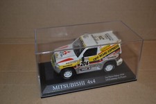 COLLECTION PRESSE  ALTAYA MITSUBISHI 4X4 ( 1ER PARIS-dakar 1998)    AU 1/43