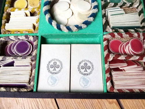 1900 beau coffret ancien - c.,
