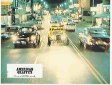 1932 FORD 5 WINDOW DEUCE COUPE AMERICAN GRAFFITI 1973 VINTAGE LOBBY CARD #14