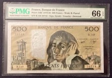France 500 francs - france, pascal