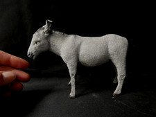 Santon l' âne floqué Devineau crèche roi mage Neveu Carbonel  oc52