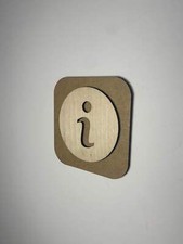 Panneau signalétique "i"