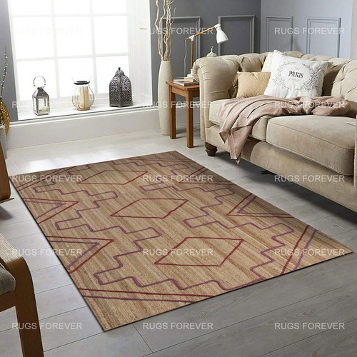 Beige tapis salle manger - salle,