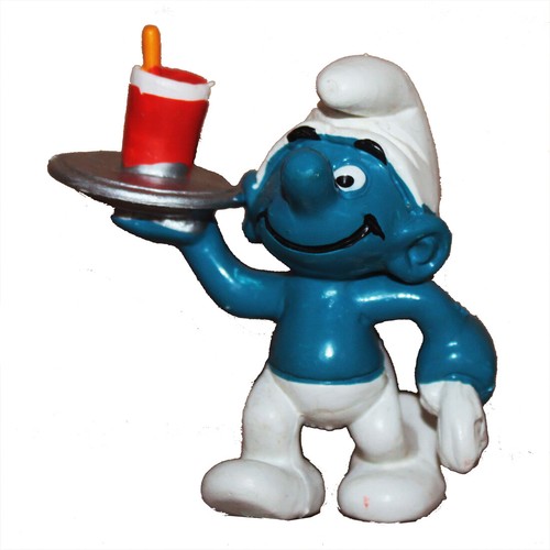 Figurine pvc schtroumpf - pvc,