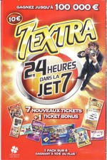 Lot de 7 anciens tickets 7