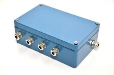 Boite dérivation industrielle électrique en aluminium 260x160x91 + presse-étoupe