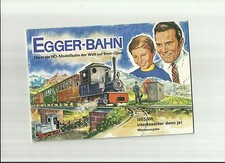 CATALOGUE TRAIN MINIATURE ALLEMAGNE EGGER BAHN 