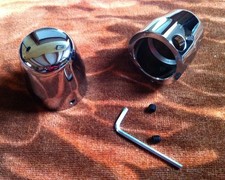 CACHES ECROUS CHROMES AXE DE