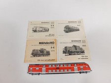 4x Märklin H0 Instruction