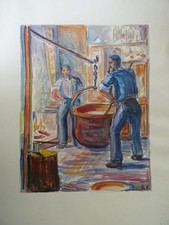 DESSIN AQUARELLE ORIGINALE