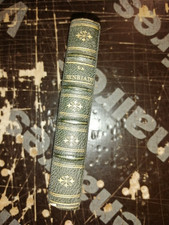 LIVRE MINIATURE FOUGERET DE MONTBRON LA HENRIADE TRAVESTIE 1835 RELIURE IN16