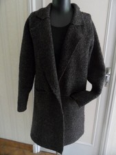 MANTEAU   GRIS   TAILLE M / L