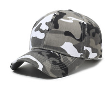 Casquette camouflage gris/noir/blanc
