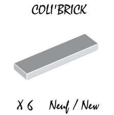 Lego 2431 - 6x Plaque Lisse /